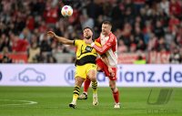 Fussball 1. Bundesliga 23/24: FC Bayern Muenchen - Borussia Dortmund