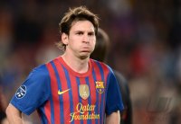 FUSSBALL INTERNATIONAL  CHL HALBFINALE 11/12: Lionel Messi (Barca)