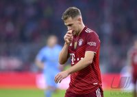 Fussball 1. Bundesliga Saison 21/22: FC Bayern Muenchen -  SC Freiburg