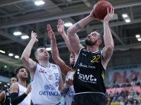 Basketball 1. Bundesliga 17/18 Hauptrunde: Walter Tigers Tuebingen - Oettinger Rockets Gotha/Erfurt