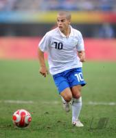 FUSSBALL  Olympia 2008   Vorrunde  Maenner Kamerun - Italien