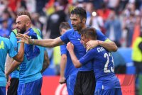 Fussball Europameisterschaft Achtelfinale 2016: Italien - Spanien