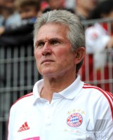Fussball 1. Bundesliga : Trainer Jupp Heynckes  (FC Bayern Muenchen)