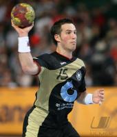 Handball-WM: Deutschland, JANSEN am Ball