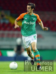 FUSSBALL 1. Bundesliga Bremen, MICOUD Einzelaktion