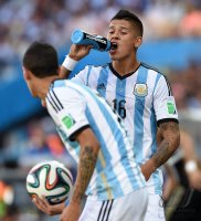 FUSSBALL WM 2014, ACHTELFINALE: Argentinien - Schweiz