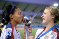 Fussball Frauen FIFA U 20  WM  2008   Finale   Korea DVR - USA