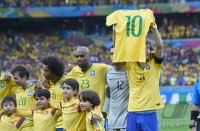 FUSSBALL WM 2014, HALBFINALE: Brasilien - Deutschland