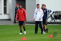 Fussball 1. Bundesliga: Training beim FC Bayern Muenchen