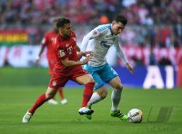 Fussball 1. Bundesliga Saison 15/16: FC Bayern Muenchen -  FC Schalke 04