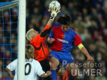 FUSSBALL CHL   FC Basel - FC Valencia    Spielszene