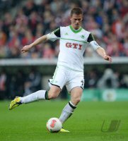 FUSSBALL DFB POKAL  Saison 2012/2013:  FC Bayern Muenchen - VfL Wolfsburg
