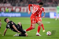Fussball 1. Bundesliga  Saison  2025/2026  25. Spieltag FC Bayern Muenchen -  Borussia Moenchengladbach