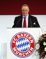 Fussball 1. Bundesliga : Vorstandsvorsitzender Karl Heinz Rummenigge (FC Bayern Muenchen)