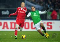 FUSSBALL, 1. BUNDESLIGA, 19. Spieltag: Bremen - Bayern