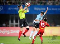 FUSSBALL  Olympia 2008   Vorrunde  Frauen   China - Argentinien