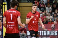 Volleyball 2. Bundesliga 25/26 Playoff Halbfinal Hinspiel, TV Rottenburg - FC Schuettorf 09