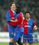 FUSSBALL UEFA CUP  FC Basel - JUBEL