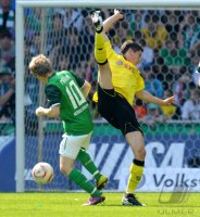 Fussball 1. Bundesliga Saison 2010/2011: Bremen - Dortmund