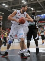 Basketball  1. Bundesliga  10/11  Walter Tigers Tuebingen - Mitteldeutschen Basketball Club