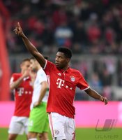 Fussball 1. Bundesliga Saison 16/17: FC Bayern Muenchen - VfL Wolfsburg