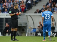 Fussball 1. Bundesliga  2012/2013:  TSG 1899 Hoffenheim  - Eintracht Frankfurt
