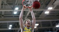 Basketball 1. Bundesliga 17/18 Hauptrunde: Walter Tigers Tuebingen - Basketball Laewen Braunschweig