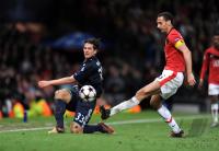 FUSSBALL  International CHL 09/10 :  ManU - FC Bayern  Muenchen