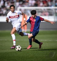 FUSSBALL Fussball UEFA Youth League 24/25: VfB Stuttgart - FC Barcelona