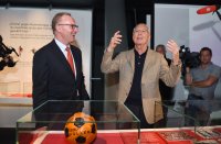 Fussball: Sonderausstellung in der Erlebniswelt des FC Bayern Muenchen in der Allianz Arena