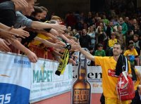 Basketball 1. Bundesliga 14/15 Hauptrunde: Walter Tigers Tuebingen - Crailsheim Merlins