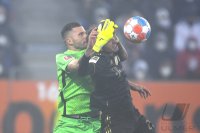 Fussball 1. Bundesliga Saison 21/22: FC Augsburg - FC Bayern Muenchen