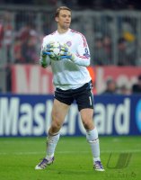 Fussball CHL  Saison 2011/2012:  Torwart Manuel Neuer (FC Bayern Muenchen)