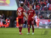 Fussball 1. Bundesliga Saison 21/22: FC Bayern Muenchen -  TSG 1899 Hoffenheim