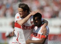 Fussball 1. Bundesliga  Saison 2010/2011:  JUBEL  VfB Stuttgart