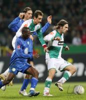 Fussball, 1. Bundesliga: Bremen - Wolfsburg