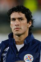 Fussball WM  2010  Qualifikation:   Cristian Riveros Nunez (Paraguay)