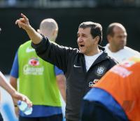 Fussball WM Training Brasilien