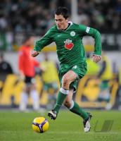 FUSSBALL 1. BUNDESLIGA: Wolfsburg, SCHAEFER Einzelaktion