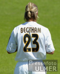 FUSSBALL  CF Real Madrid Praesentation BECKHAM