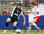 Fussball Uefa-Cup Frauen: Frankfurt - UMEA, Zweikampf