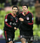 Fussball CHL, FCB-Tel Aviv, Jubel Pizarro-Makaay