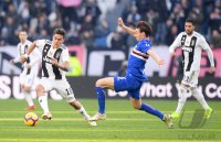 FUSSBALL SERIE A 2018/2019: Juventus Turin - Sampdoria Genua
