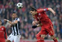 FUSSBALL INTERNATIONAL CHL VIERTELFINALE 12/13: FC Bayern Muenchen - Juventus Turin