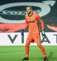 FUSSBALL SERIE A 2019/2020: Torwart Samir Handanovic (Inter Mailand)
