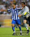 FUSSBALL UEFA Cup Finale Celic - Porto JUBEL  Derlei