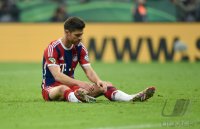 Fussball DFB Pokal Halbfinale 14/15: FC Bayern Muenchen - Borussia Dortmund