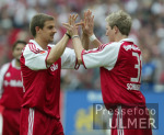 FUSSBALL  1. Liga Spielszene FC Bayern - Stuttgart