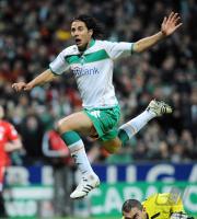 FUSSBALL 1. BUNDESLIGA: Bremen, PIZARRO