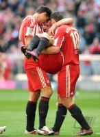 Fussball 1. Bundesliga : FC Bayern Muenchen - Bayer 04 Leverkusen